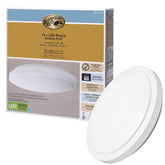 Hampton Bay 16 22-Watt LED Flush Mount Ceiling Light Bright White - Like New
